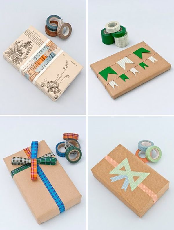 washi-tape-wrapping
